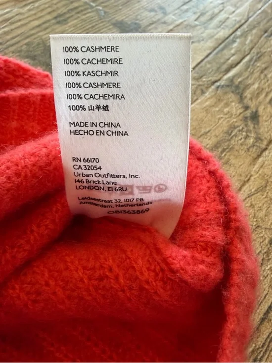 Anthropologie Ezra Short-Sleeve Sweater Tee in Bright Pink 100% cashmere - Picture 7 of 9